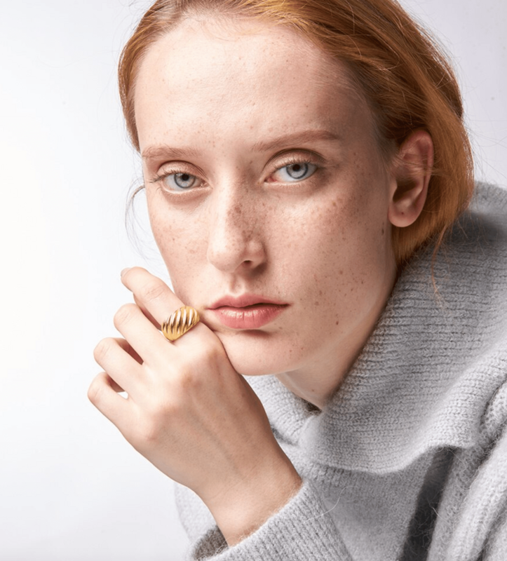 Sally - Croissant-Ring