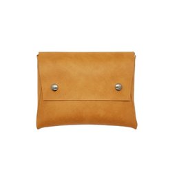 Tan (Grainy Vegetarian Leather) Pouch only