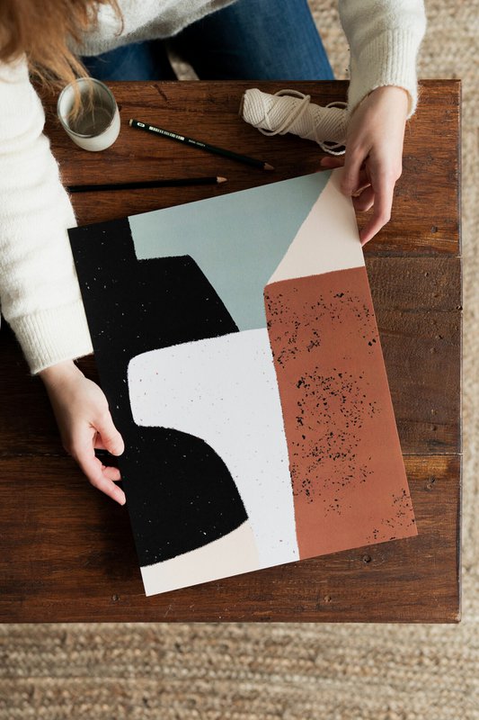 Byplakat nr. 01 signeret kunstpapirtryk