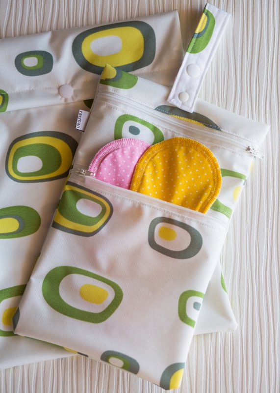 One-Pocket Wet Bag with Strap (Size M)