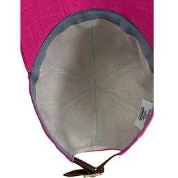Gorra de béisbol de lino rosa | Gorra minimalista suave | Acento de declaración