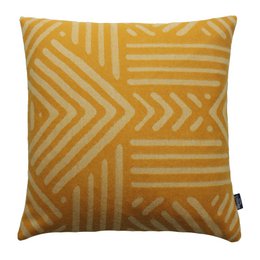 Housse de coussin MAORI ocre