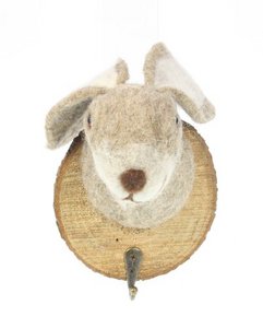 Crochet rabbit felt