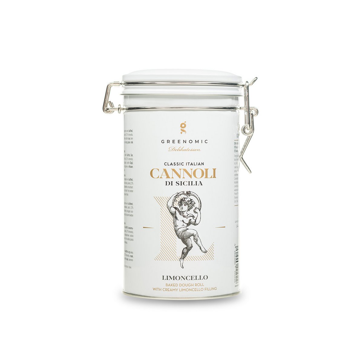 SICILY CANNOLI LIMONCELLO TIN