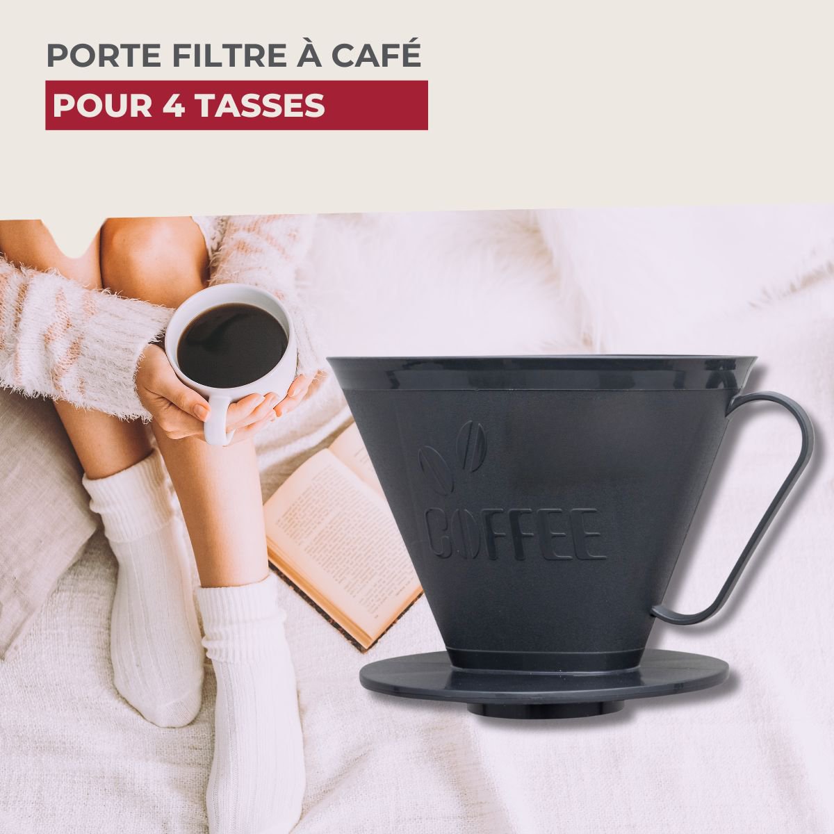 Fakelmann universal coffee filter holder
