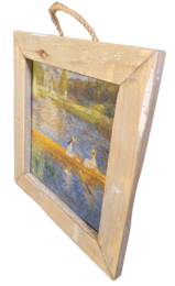 wooden tile old dutch Renoir the skiff