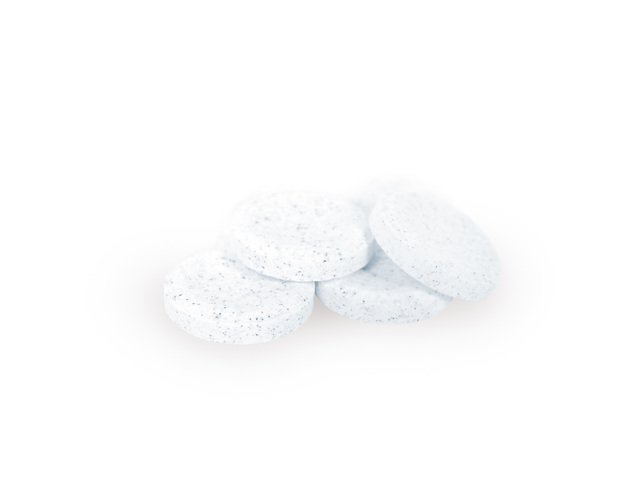 Cleaning kit for water cooler: 6 cleaning tablets, manual