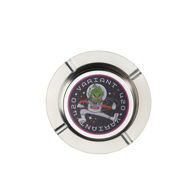 POSACENERE TONDO IN METALLO V420
