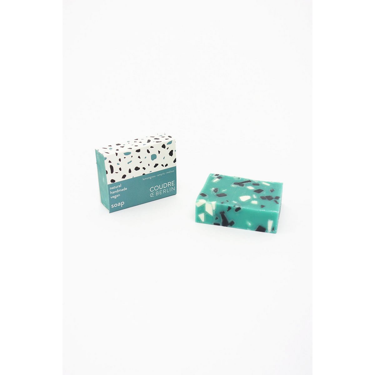 Handmade soap bar greenstone