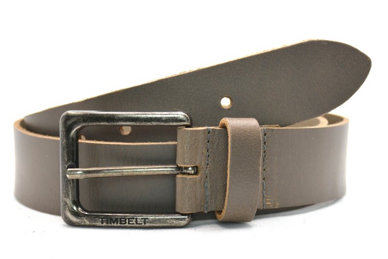 Timbelt Ledergürtel 421 Grau