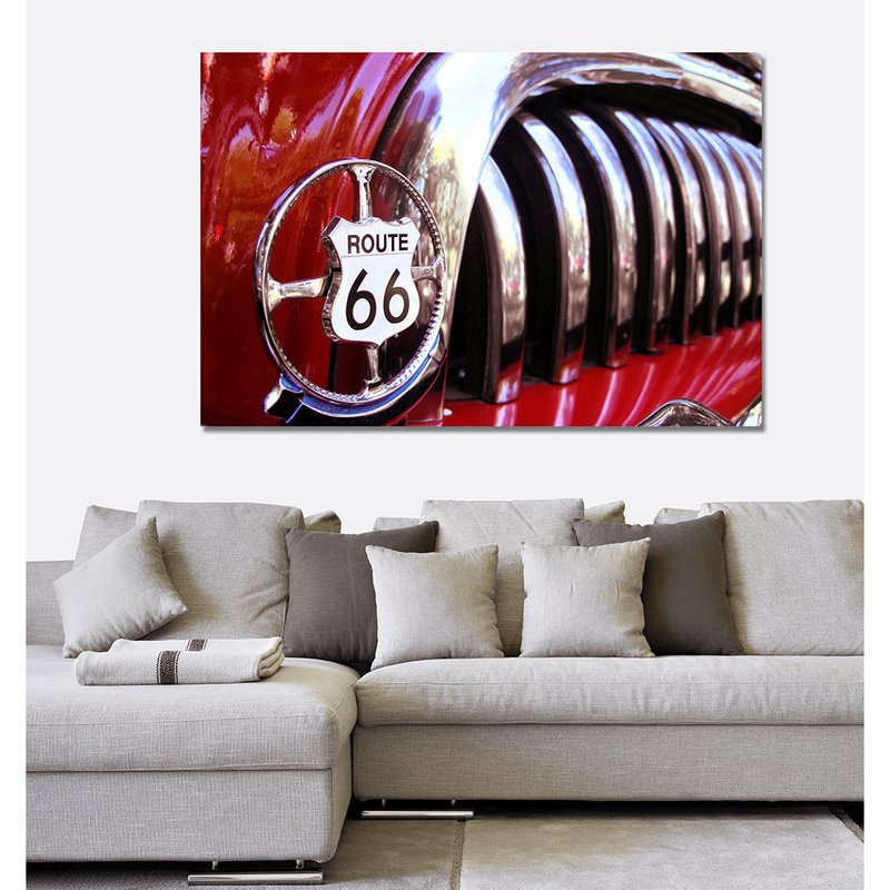 Acrylglasbild - Route 66