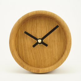 Table Clock Cylinder