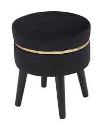 TABURETE PARIS NEGRO CM Ø 35X40,5 142081000N