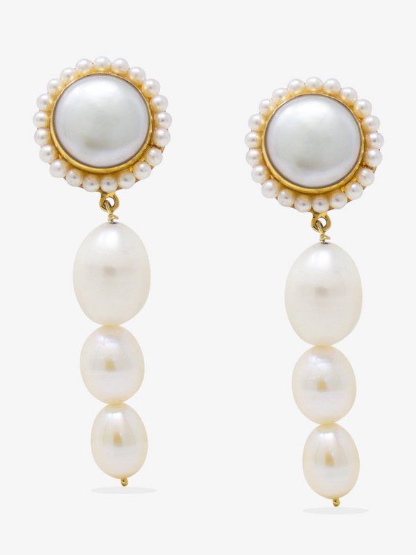 Bianca Pearl Earrings