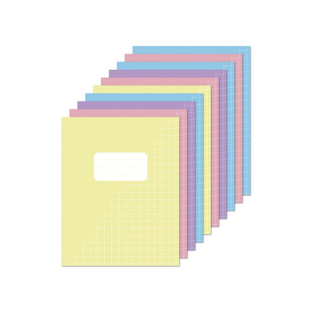 Scripture Kangaro A5 diamant 10mm couleurs pastel assorties pack de 10 pièces