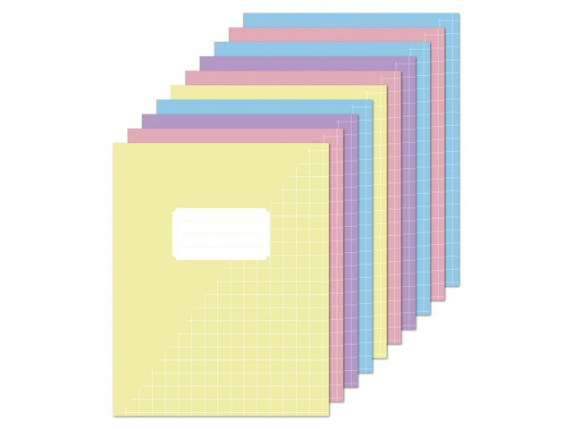 Scripture Kangaro A5 diamant 10mm couleurs pastel assorties pack de 10 pièces