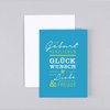 Geboortekaart lettertype Toni