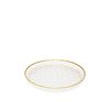 Assiette à dessert bulle goldline 16x16x2cm