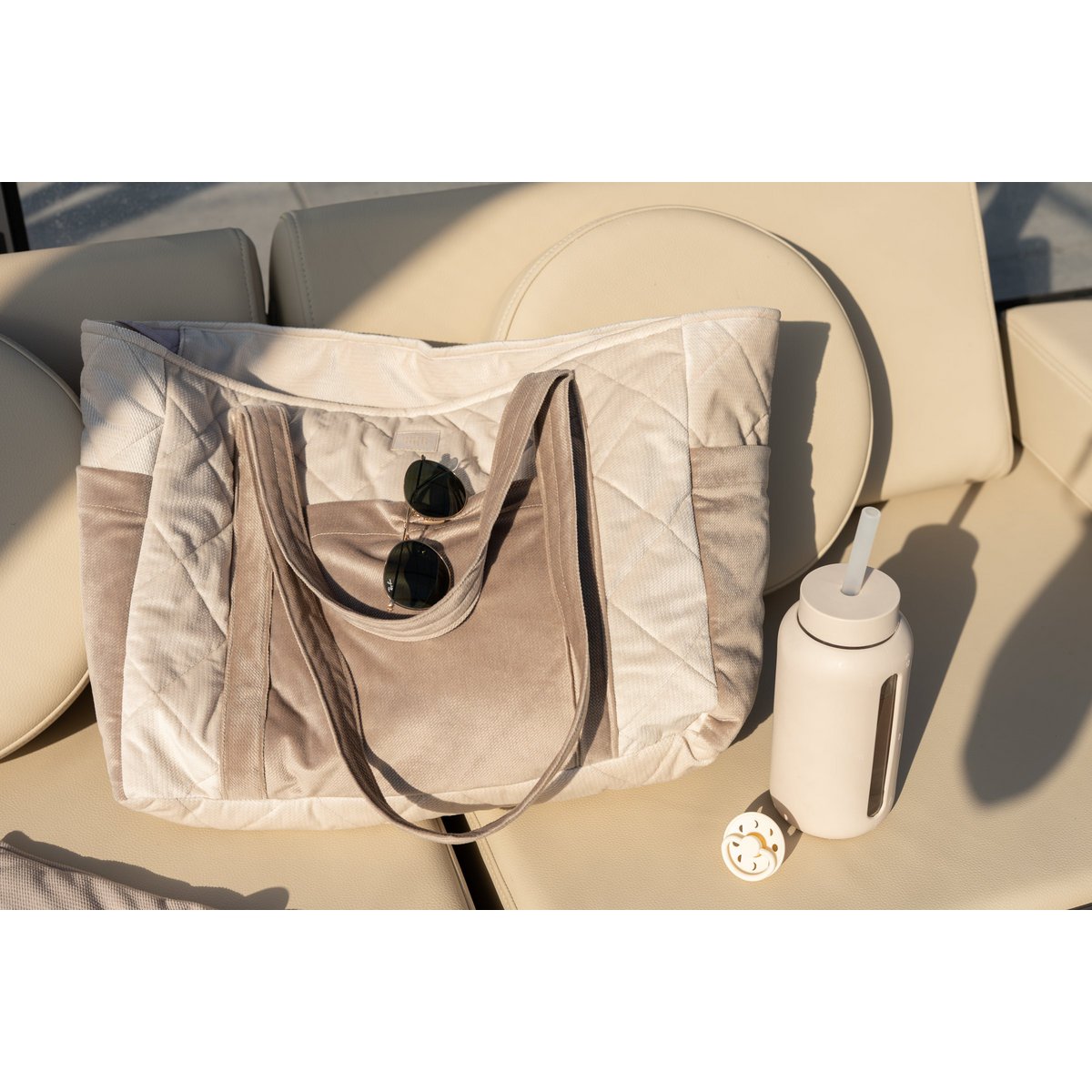 Reisetasche „Beige“