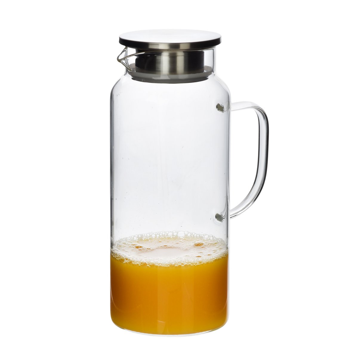 Moderne køkken kande med et borosilikat glas låg 1,9L 8x10,5x25,5 cm