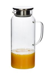 Moderne køkken kande med et borosilikat glas låg 1,9L 8x10,5x25,5 cm