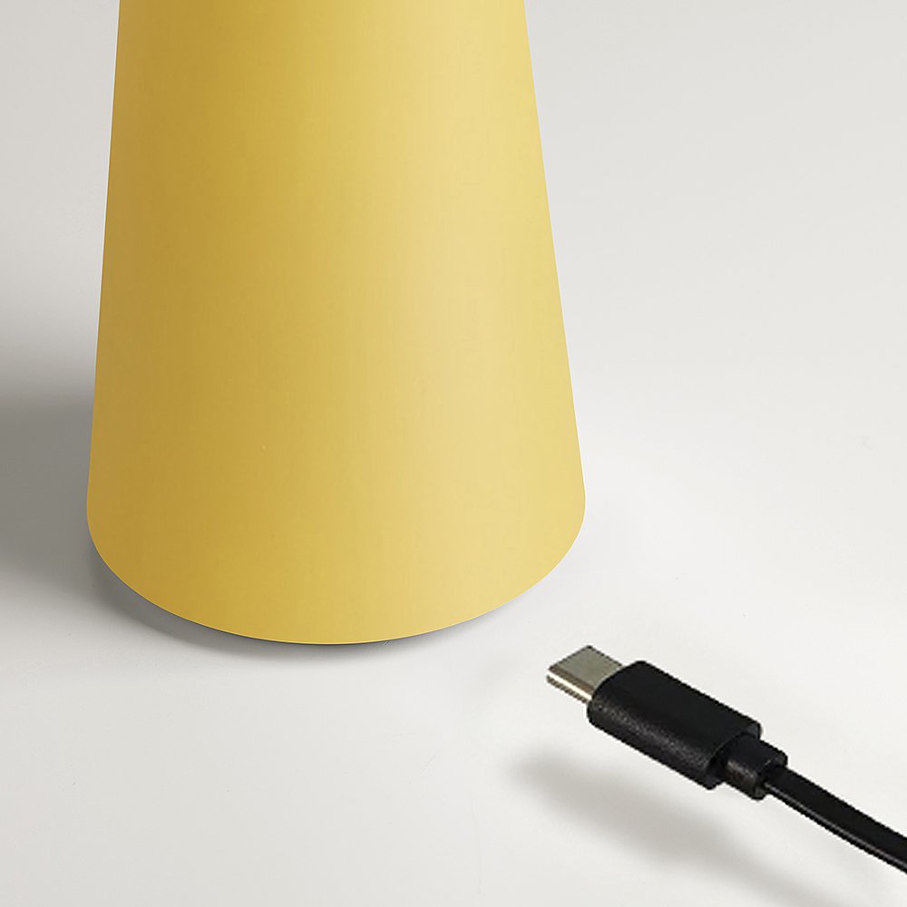 BORDLAMPE MOVE ME STØVET GUL