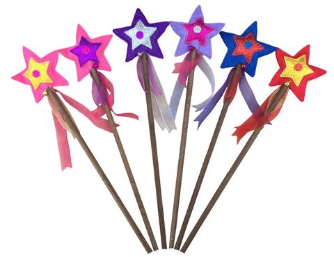 FELT MAGIC WAND - 6 MODELS - ST459