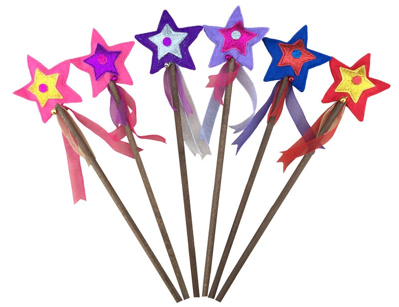 FELT MAGIC WAND - 6 MODELS - ST459