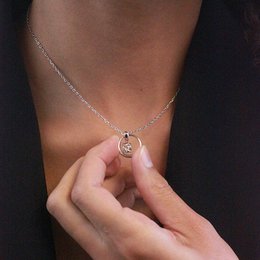 Octavia Pendants - Silver and Crystal