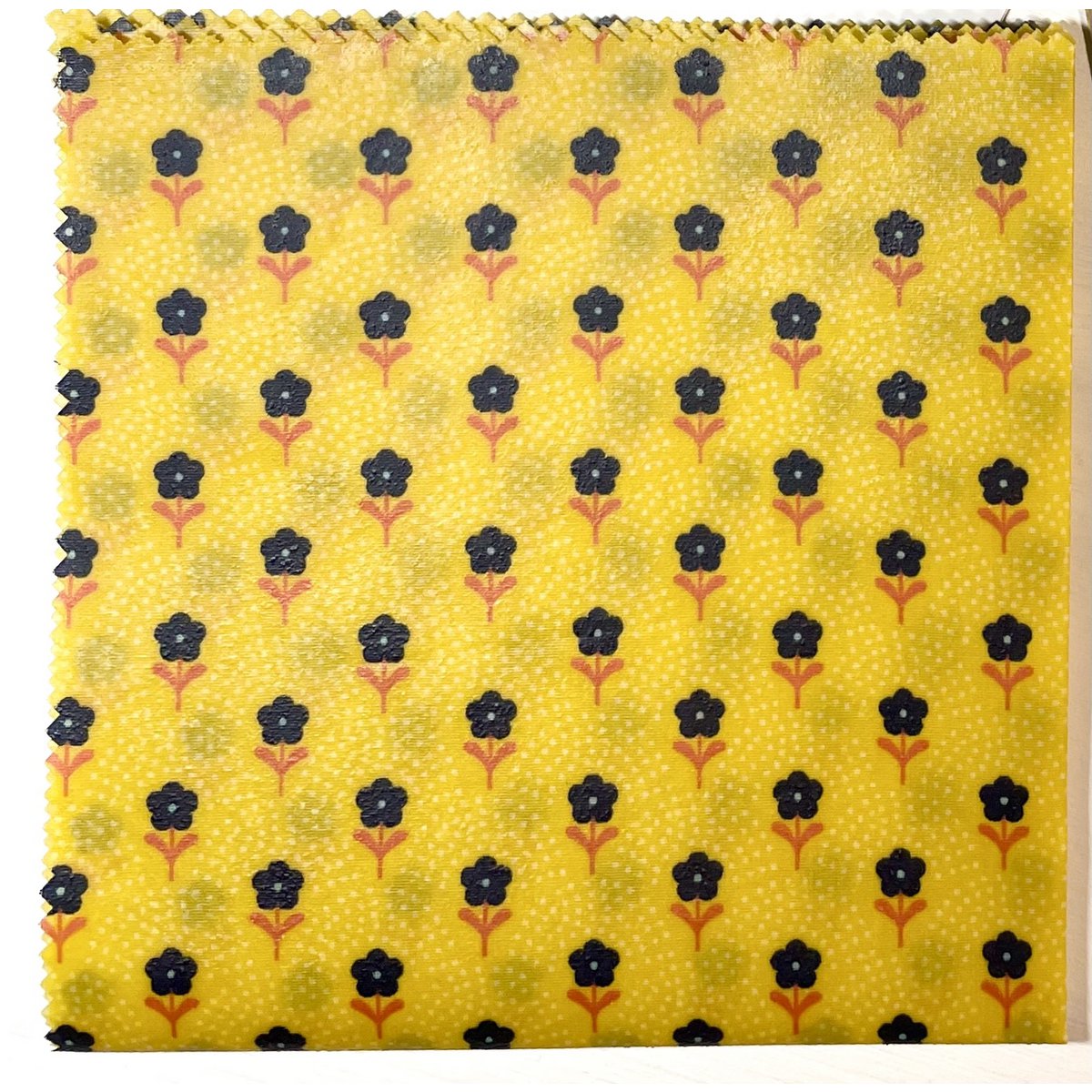 Paño de cera de abeja de colores "Sunshine" - tamaño L 33x33cm