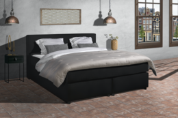 Mörgenn Boxspring Parga Leather Look - Complete set
