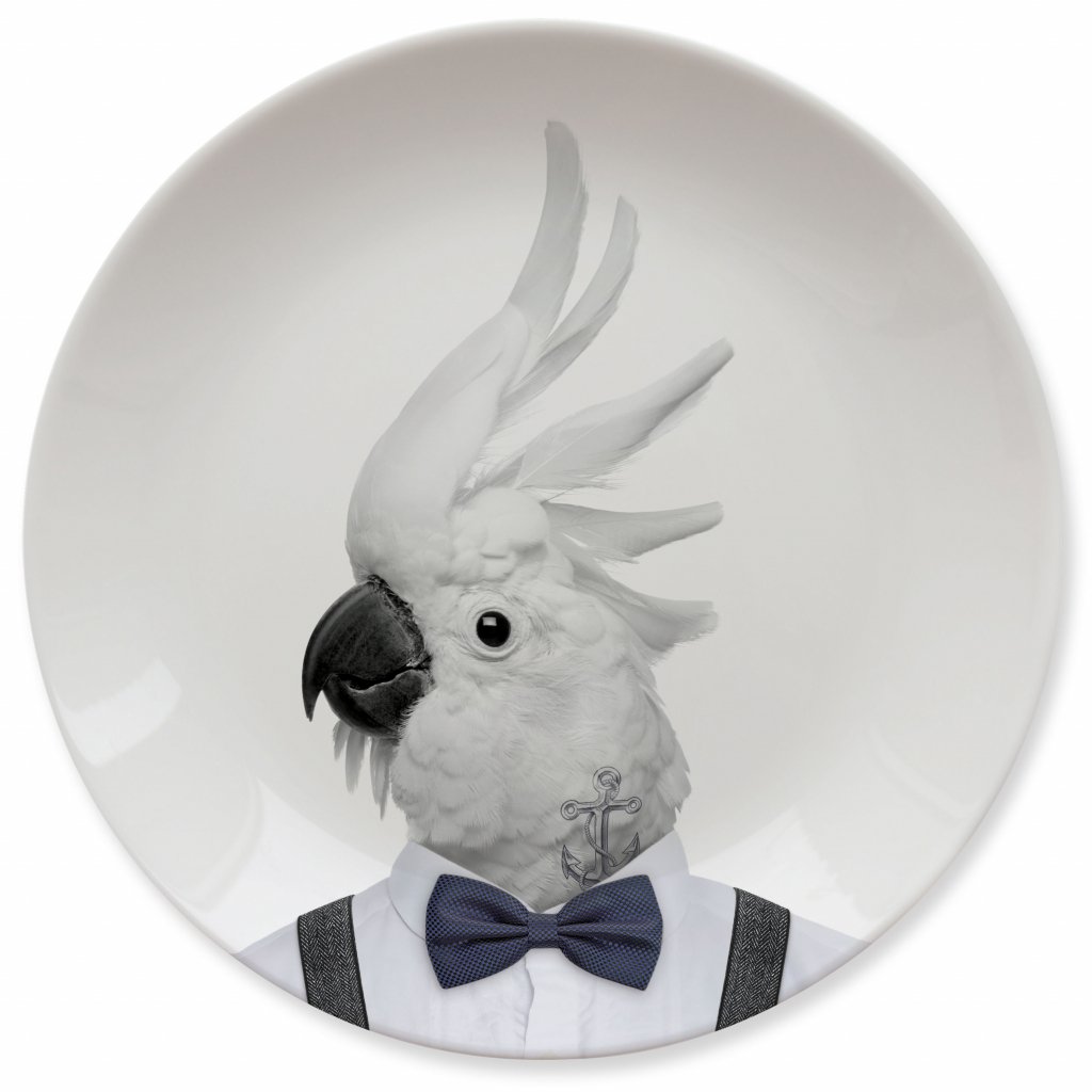 Mustard Bord - Wild Dining Cockatoo