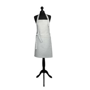 Half linen - apron "CHESBOARD"