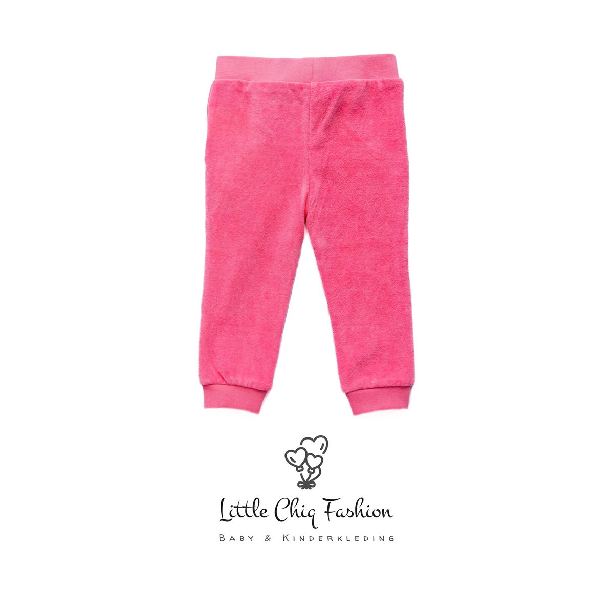 Little Chiq Baby Jogger Fel Rosé – Velvet Touch met Ruffles – Exclusief Comfort