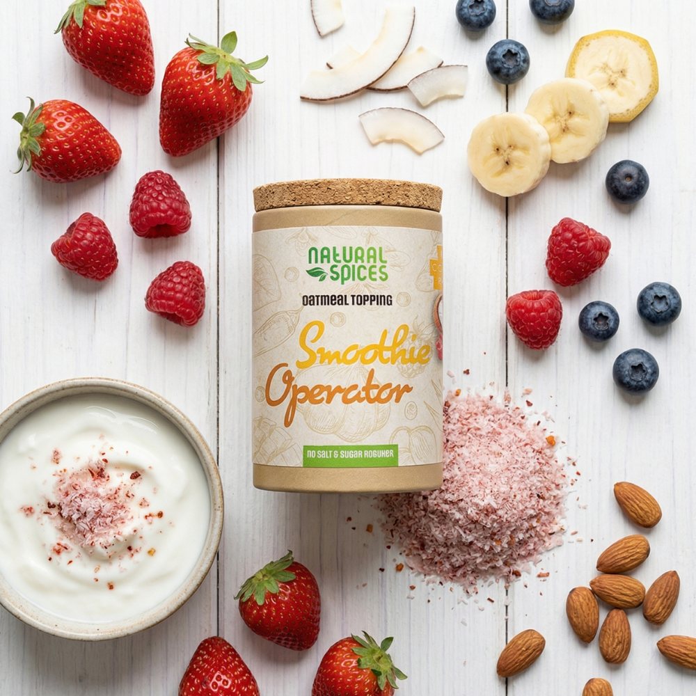 Mix di erbe per frullati – Per frullati salutari – 60 g – Spezie naturali