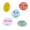 Pins Faces Assorted