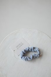 Kein Plastik. Elastische Leinen-Haargummis – Leinen-Haargummi