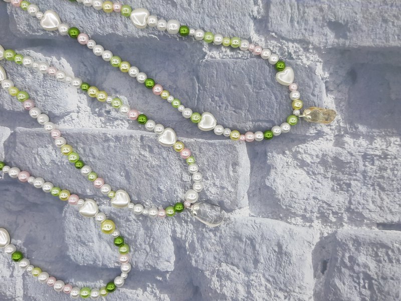 %238 Trendy pearl necklace set