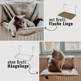 ne & no cozy radiator bed for cats + 5 matatabi sticks