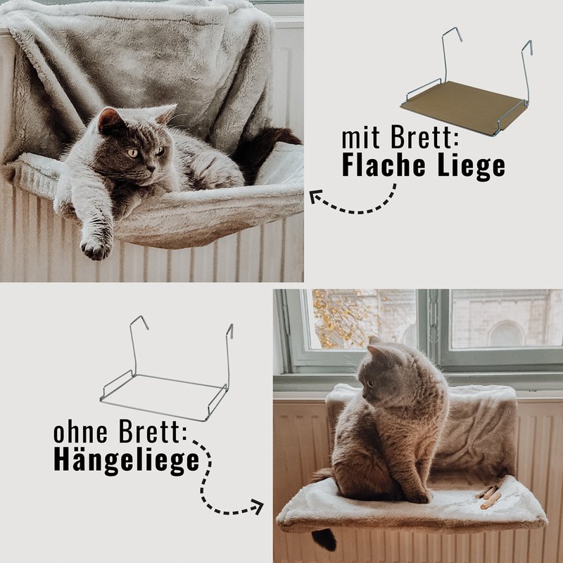 ne & no cozy radiator bed for cats + 5 matatabi sticks