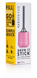 Barista & Co - Brew It Stick Coffee and Tea Infuser - Pink