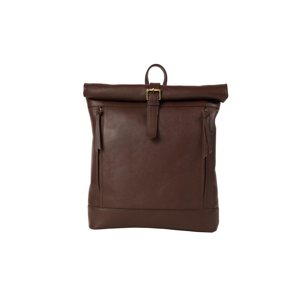 Franklin Rolltop Rucksack Dunkelbraun
