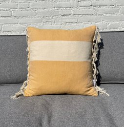 Beachie Cannes Geel 50 x 50 cm Kussenhoes uden vulling