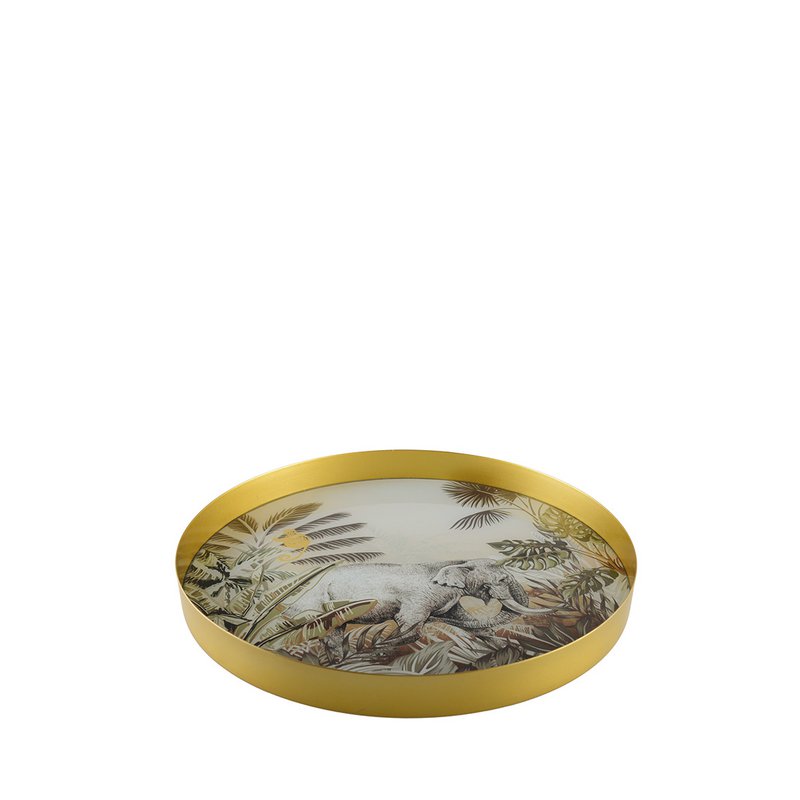 Kenia Elephant Round Tably