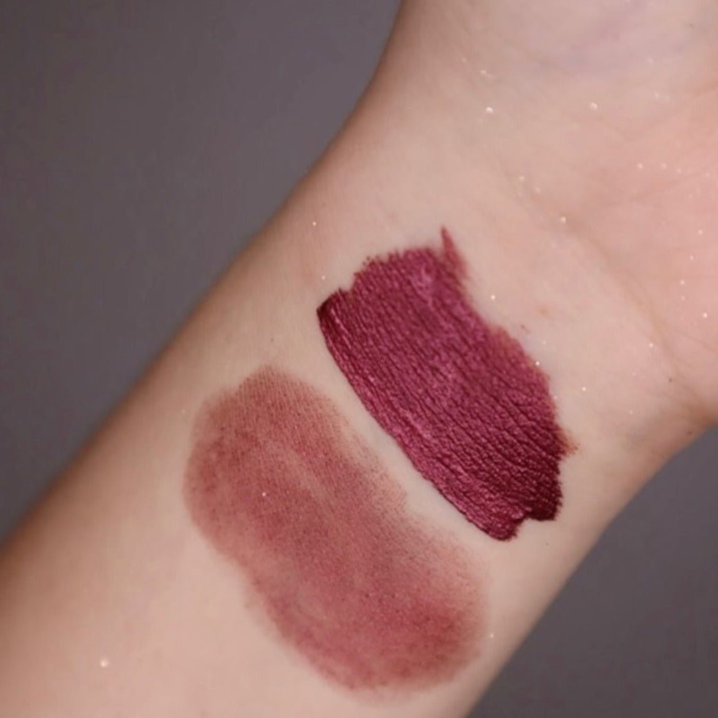 Vegan Liquid Eyeshadow "Sparkle - PLUM"