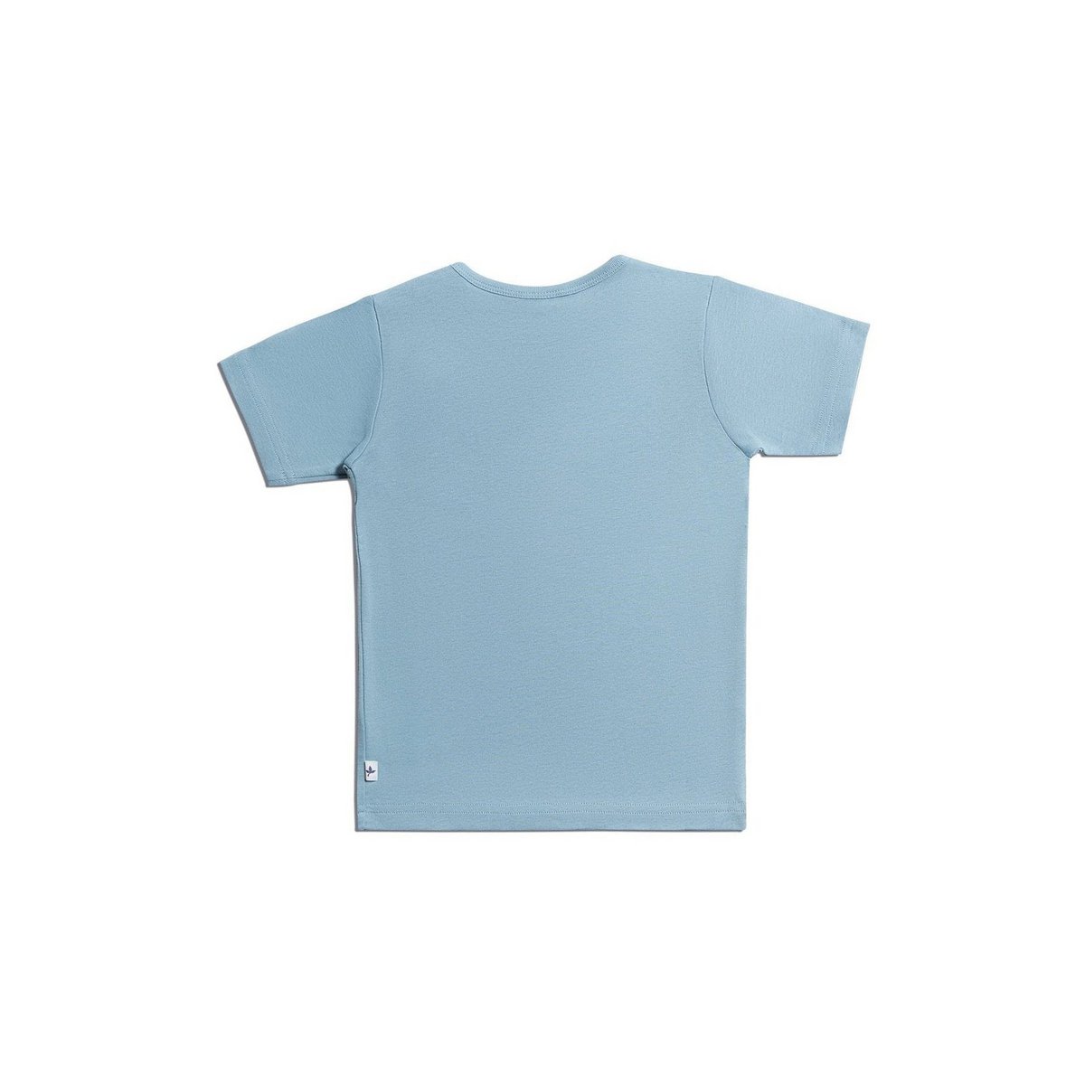 2285| Maglietta Kinder Basic Kurzarm - Taubenblau