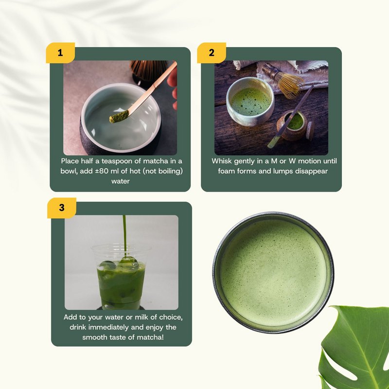 Matcha-Pulver in Zeremonienqualität – 60 Gramm