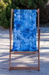 Transat chilienne - bois massif - toile amovible – Design by Gilles Giacomotti