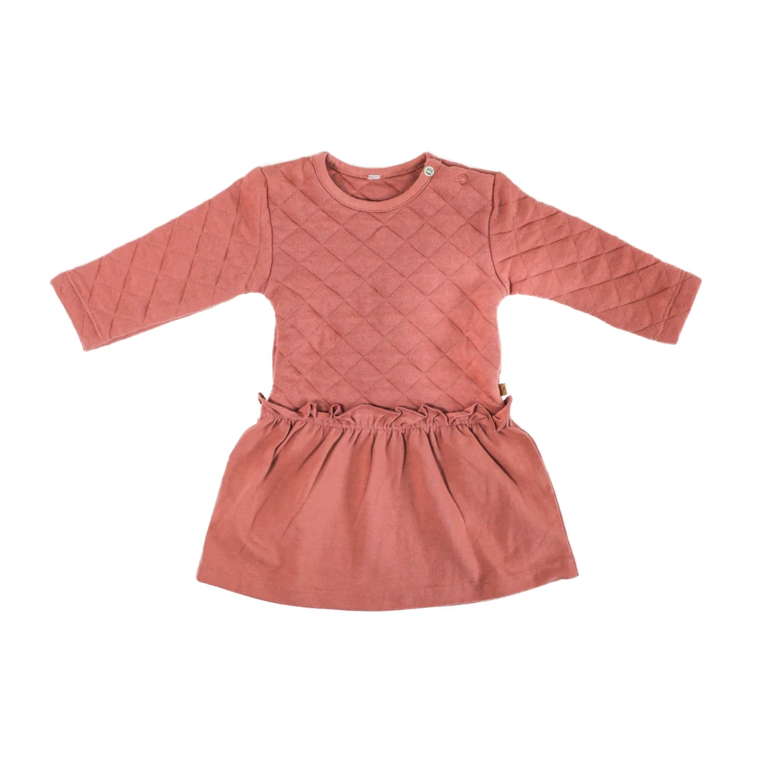 Baby Quilted Look Dress