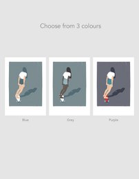 Ragazza dello skateboard II